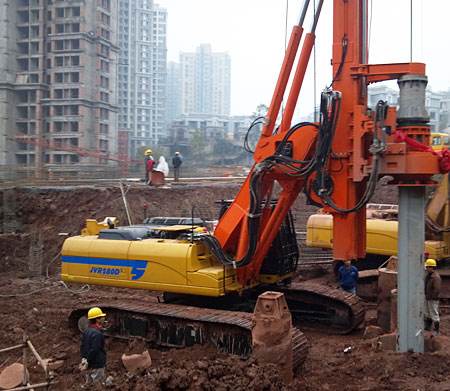 六盤(pán)水旋挖鉆機(jī)租賃工民建工程施工案例 六盤(pán)水旋挖鉆機(jī)租賃工民建工程施工案例